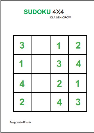 sudoku, gra i zabawa dla seniorów, gra dla seniorów, zabawa dla seniorów, sudoku dla seniorów, sudoku dla osób starszych, sudoku w Polsce, ćwiczenia sudoku, ćwiczenia sudoku dla seniorów