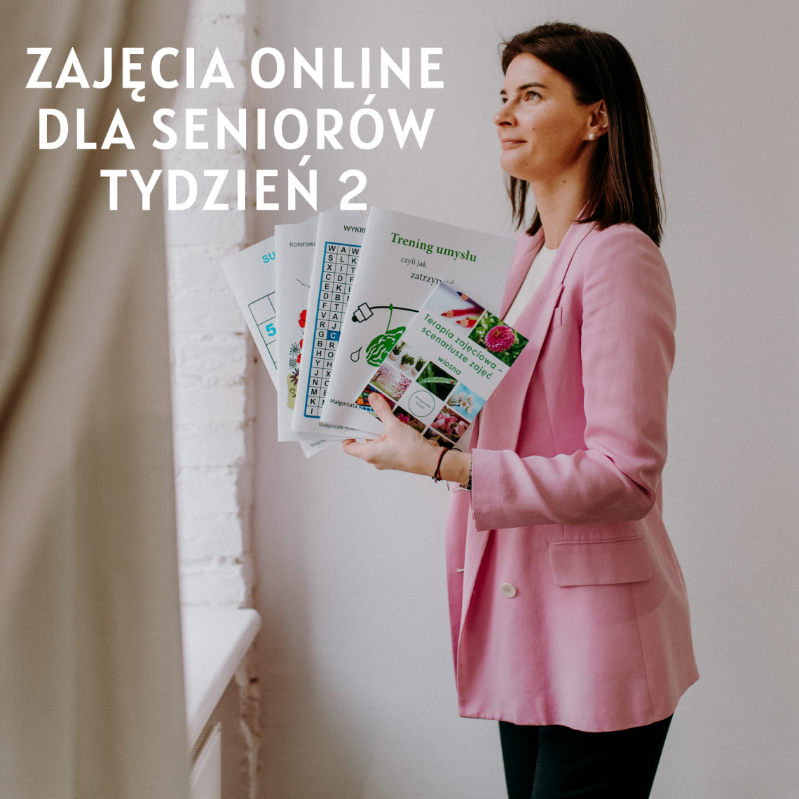 senior w domu, senior, zajęcia online, youtube dla seniorów, terapia zajęciowa w domu